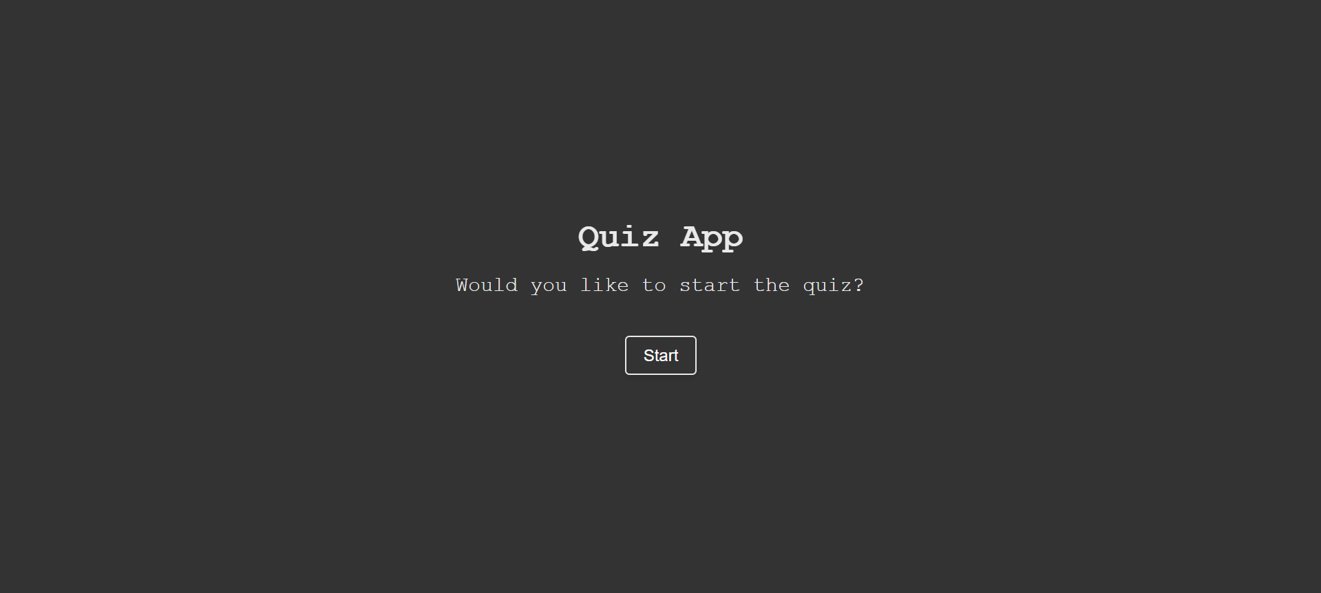Interactive Quiz App screenshot