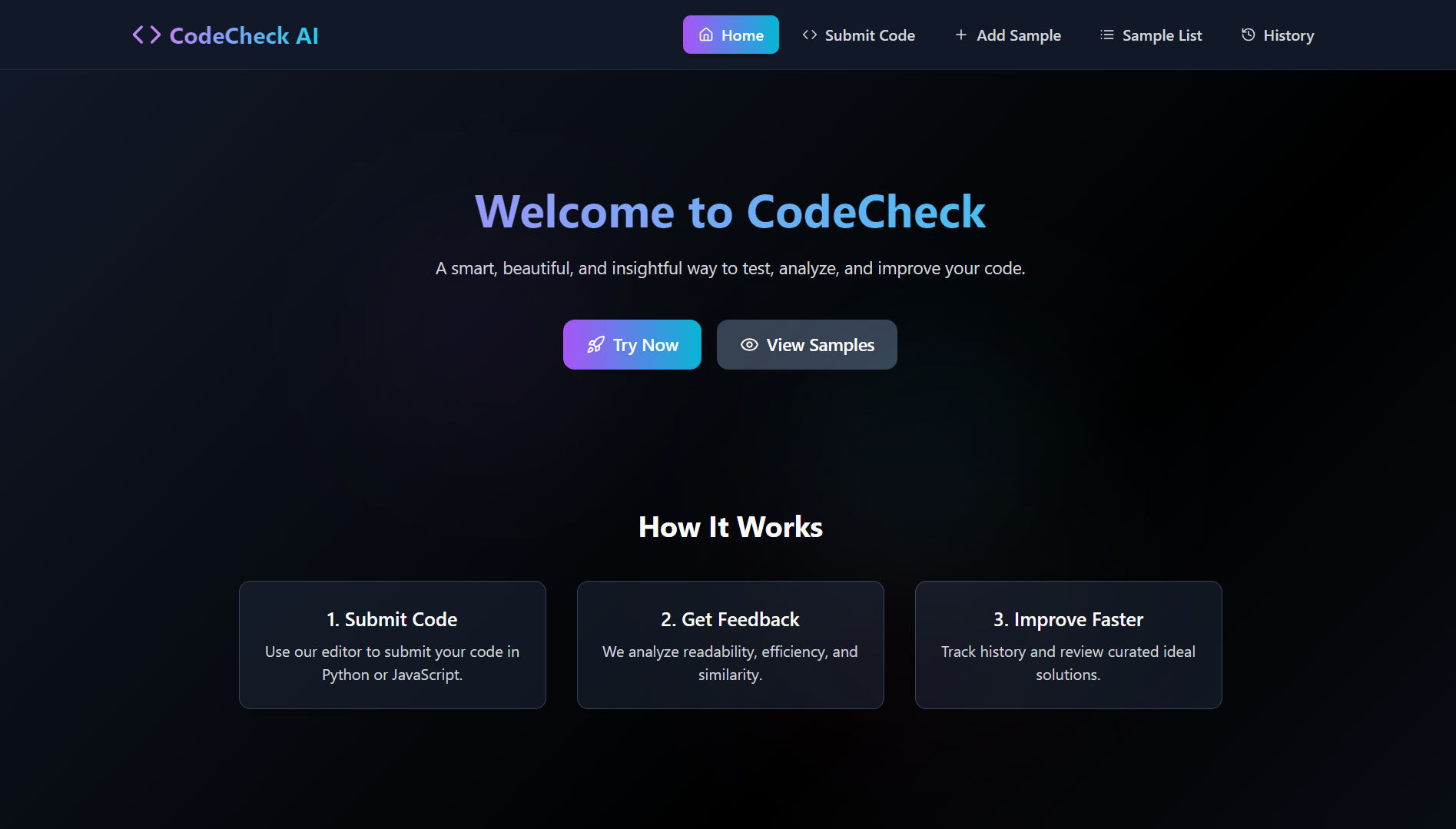 CodeCheck AI screenshot